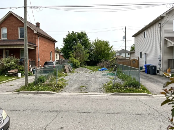 Before: empty infill lot in Waterdown